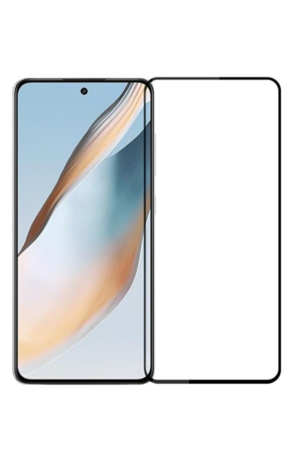 واقي شاشة متوافق مع هاتف Xiaomi Redmi Note 12 Pro (زجاج حقيقي) يغطي الشاشة بالكامل وحساسية كاملة - 1