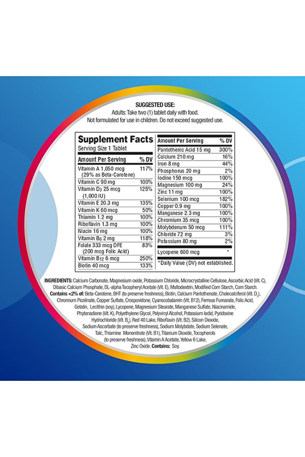 Centrum Multivitamin for Men 120 Tablet - 6