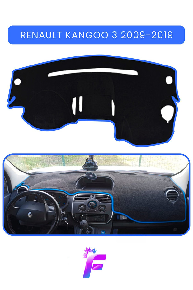 Renault Kangoo 3 (2009-2019) Torpedo Cover | Protects from the Sun | Easy Assembly | Full Fit | Non-Slip | A41