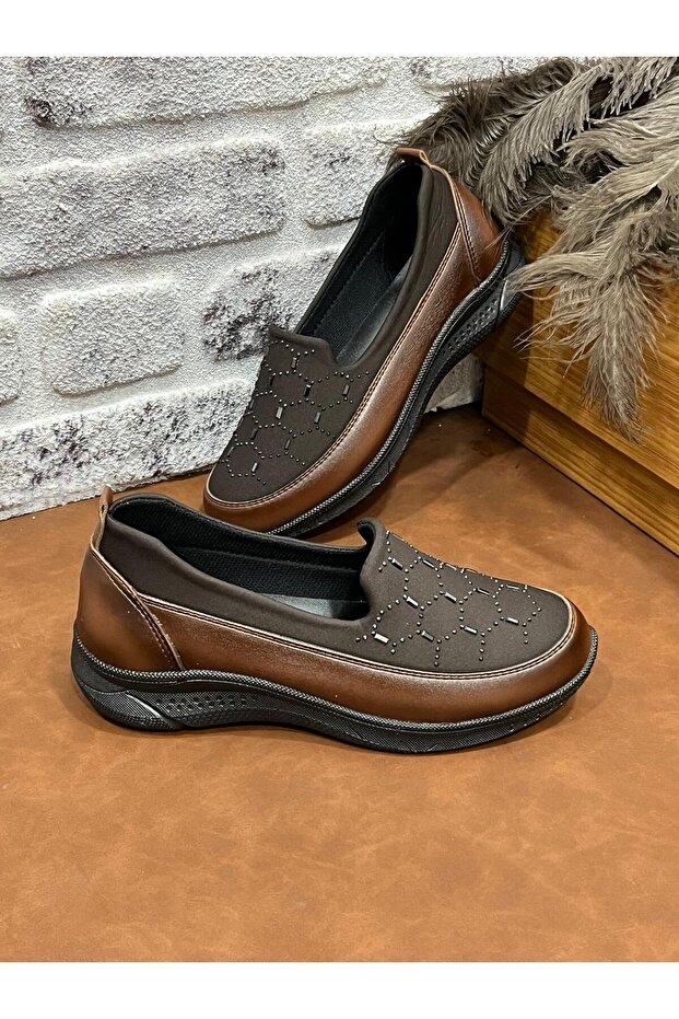 Comfortable Soft Lioss Women's Mother Shoes with Orthopedic Stones