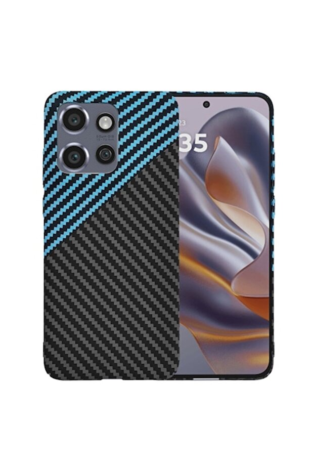 SEAHAI Cover Portafoglio In Pelle PU Per Motorola Edge 60 Neo / Edge 50 Neo / ThinkPhone 25 - Ultra Sottile, Antiurto, Slot Carte E Cavalletto (Blu)