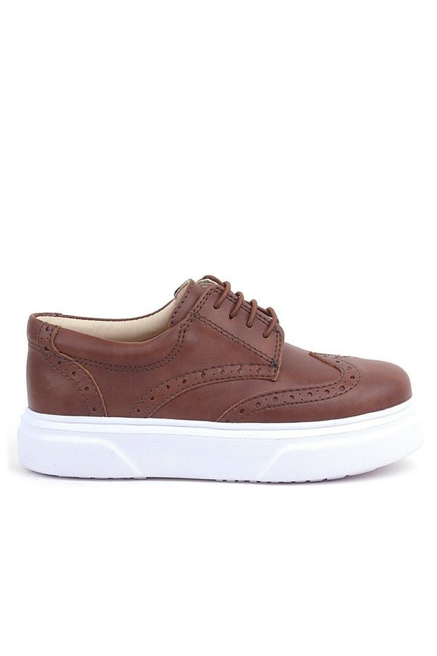 3074 Oxford Shoes B.-Tan - 24