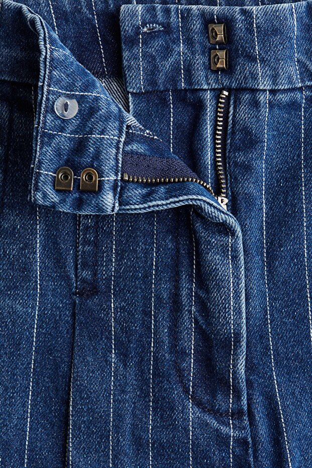 Pilili Kot Şort Etek - 7