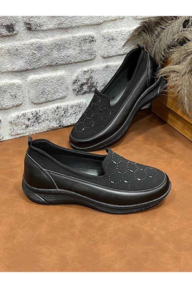 Comfortable Soft Lioss Women's Mother Shoes with Orthopedic Stones