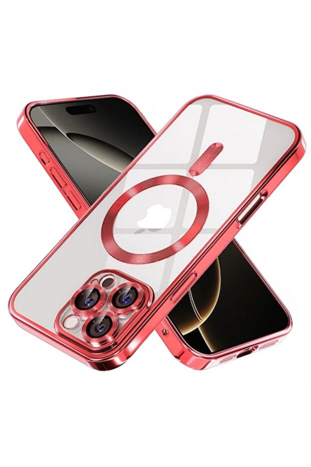 Precision Shell Case for iPhone 16 Pro Max - Crazy Red - 1