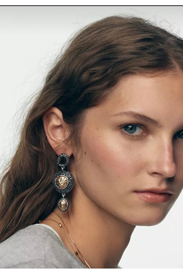 Çelik Edna Küpe - 2