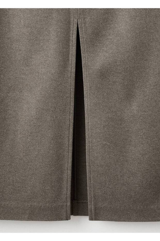 Yırtmaçlı kalem etek - 8