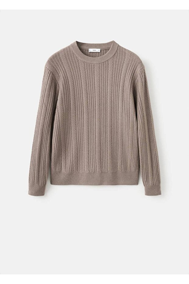 Kalıplı triko kazak - 3