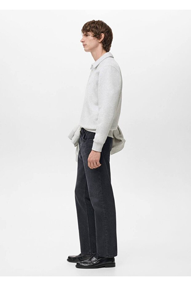 Regular kesim polo sweatshirt - 6