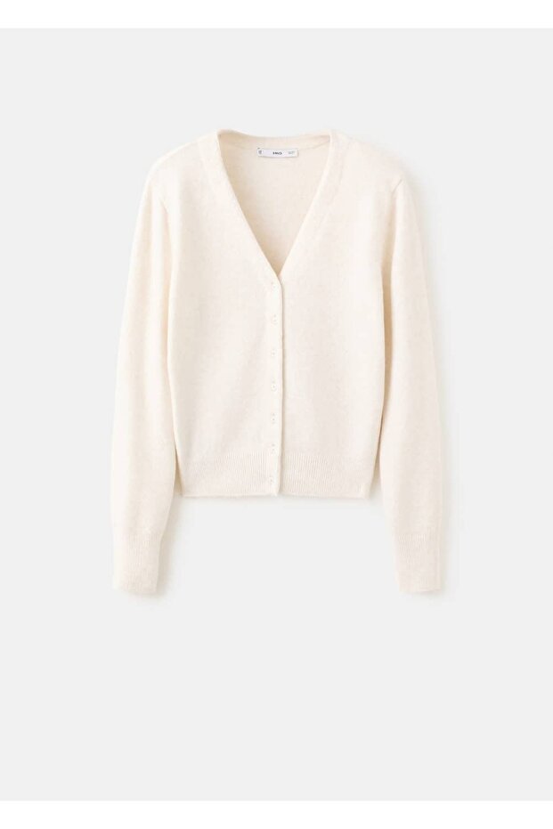 V yaka triko hırka - 3