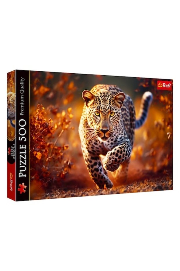 Puzzle leopard (500 piese) - Trefl