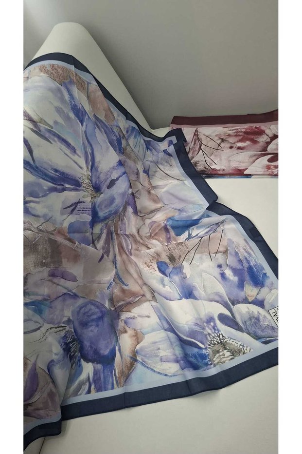 Fiora Soft Luxury Scarf (Italian Stitching) 100X100