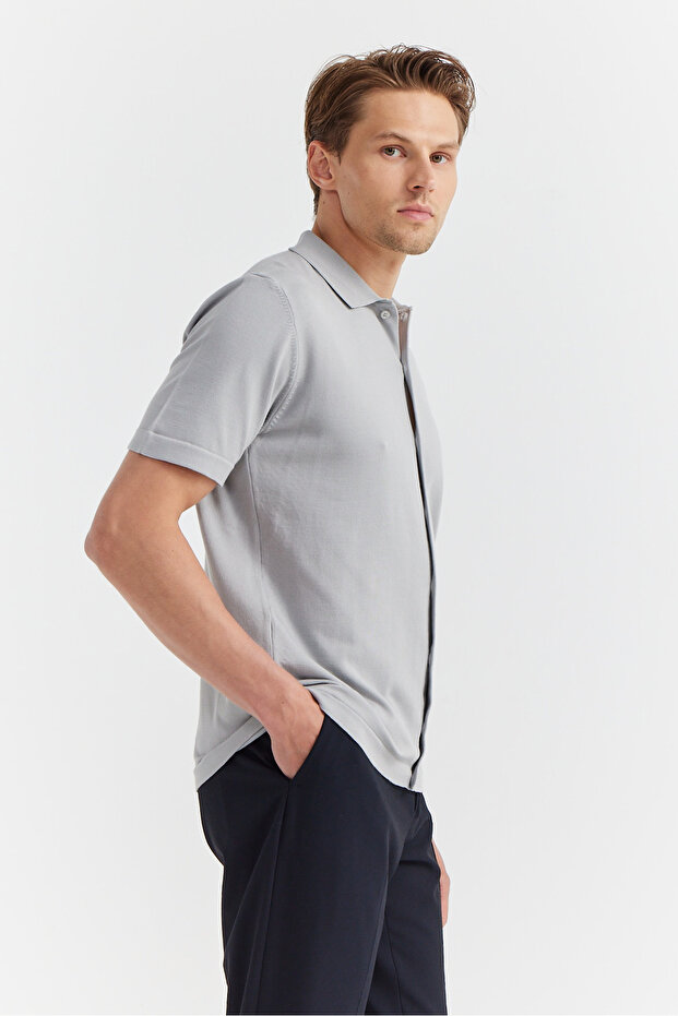 Erkek Triko Gömlek - 4