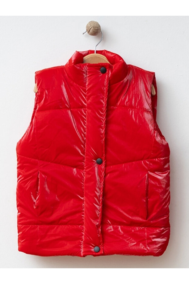 Basic Dik Yaka Kolsuz Şişme Yelek - 2