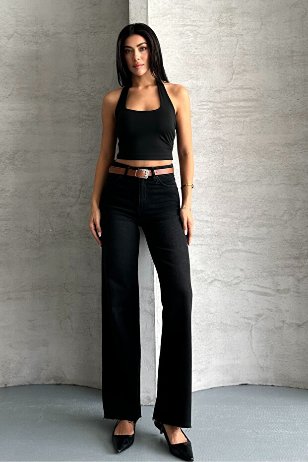 D98 Straight Fit Vintage Jean Palazzo Pants