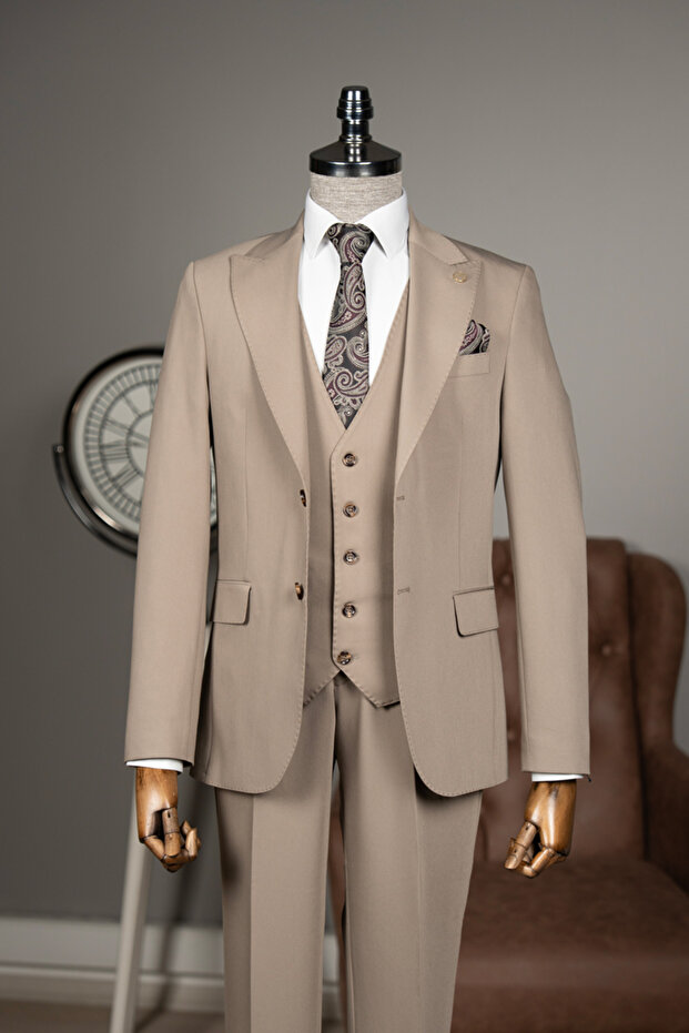 Tailor Ayhan Vest Suit – Slimfit, Please Choose 1 Size Larger.