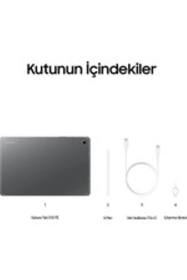 Galaxy Tab S10 FE 12GB 256GB Gri Tablet (Samsung Türkiye Garantili) - 2