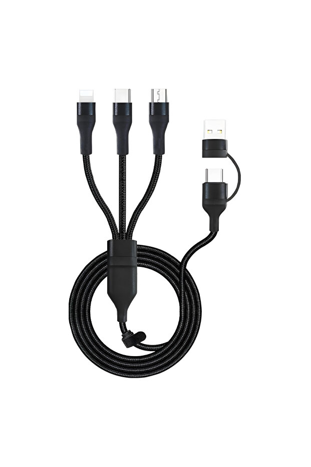 كابل بيانات شحن سريع متعدد الوظائف 3 في 2 - 2