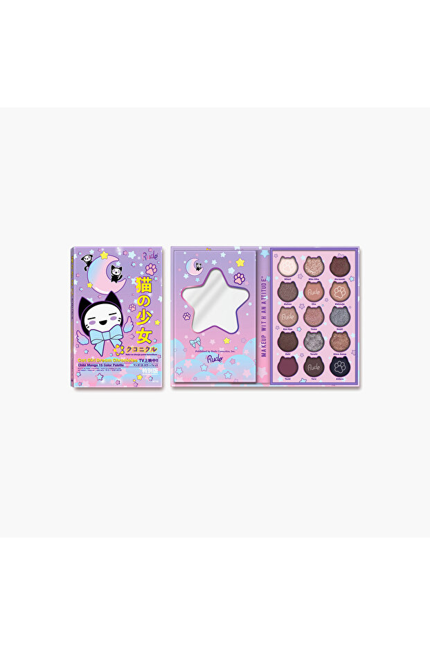 Chibi Manga Collection 15-Colour Eyeshadow Palette - 15 gms