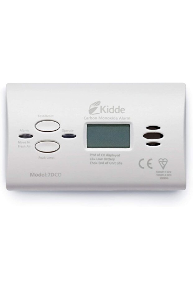 7DCOC Carbon Monoxide Alarm, White