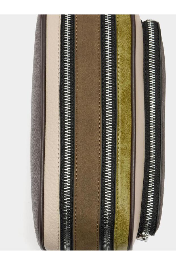 Patchwork Çapraz Askılı Çanta - 3