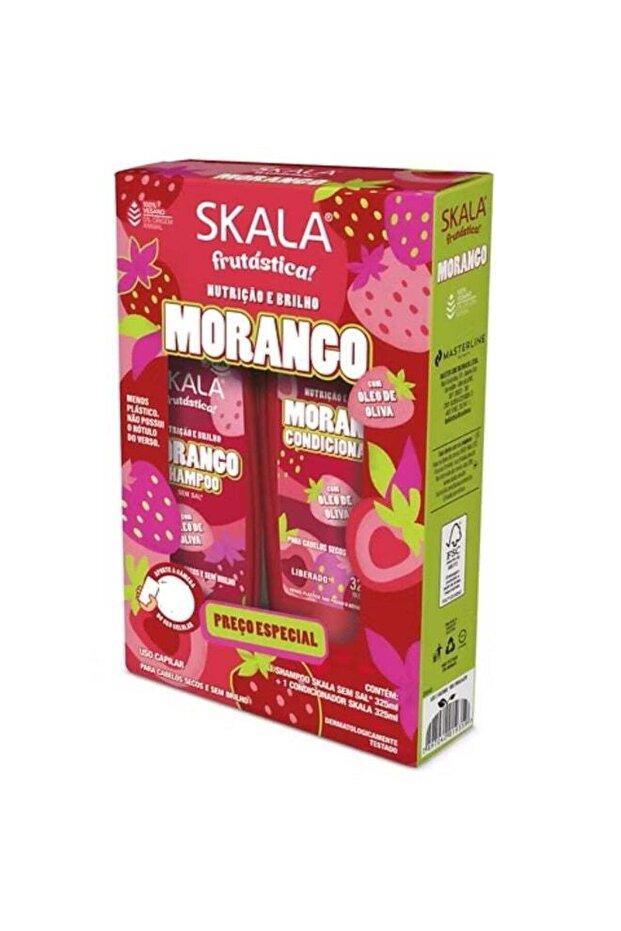 Strawberry Shampoo And Conditioner Set 2 x 325 ML