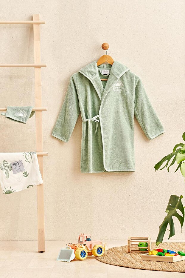 رداء حمام بوهو للأطفال - 1