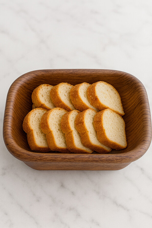 سلة مستطيلة متعددة الأغراض بمظهر خشبي - 6