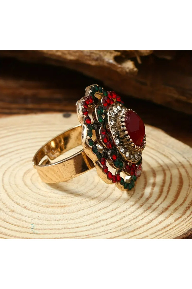 خاتم قابل للتعديل بتصميم عتيق - 3