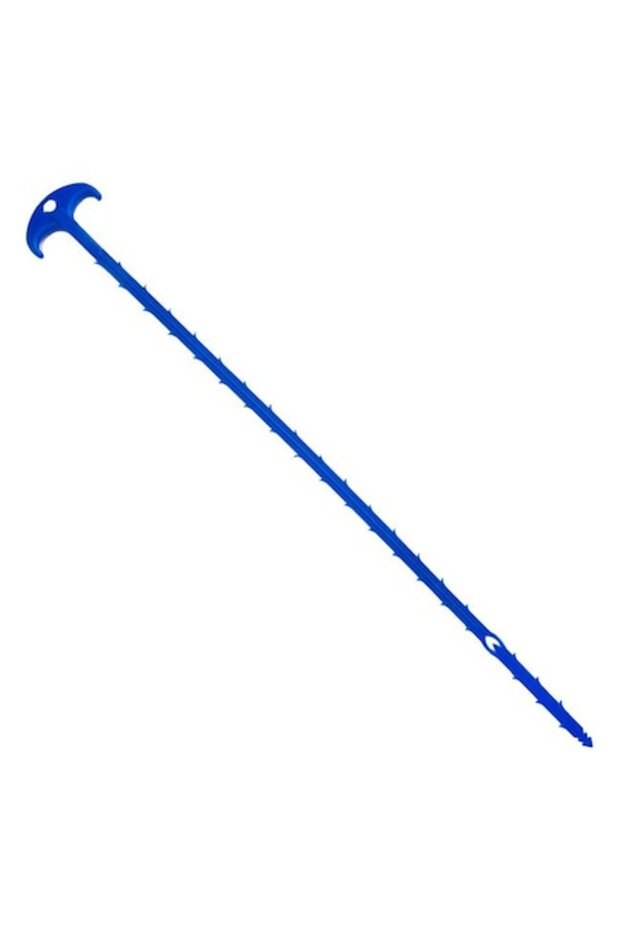 Practical drain unclogging tool, plastic, 57 cm, blue