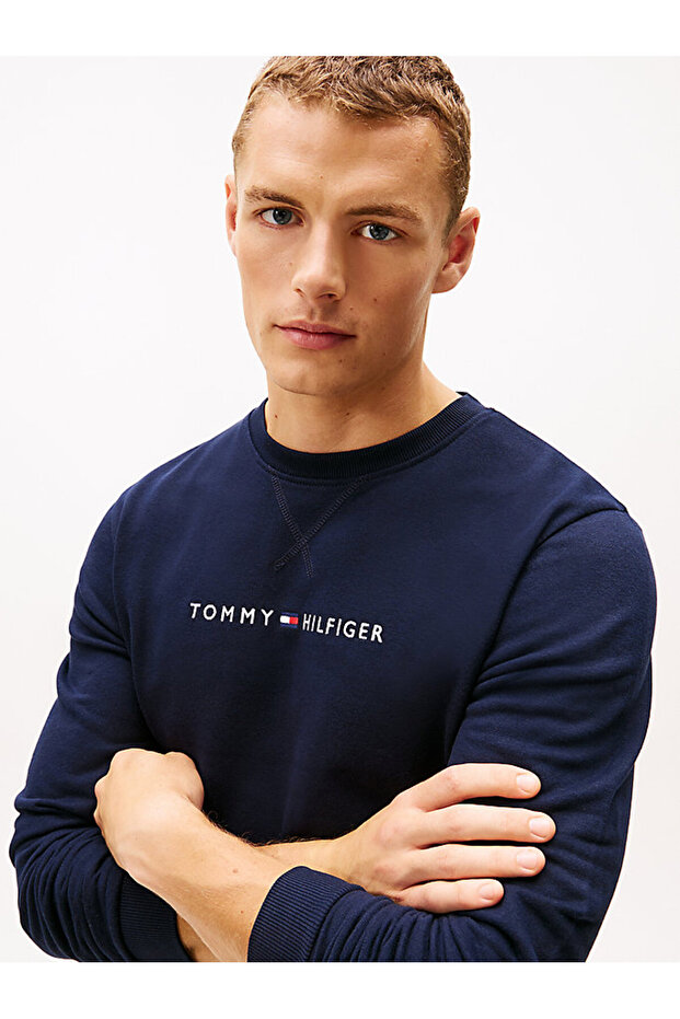 Erkek Mavi Sweatshirt - 2