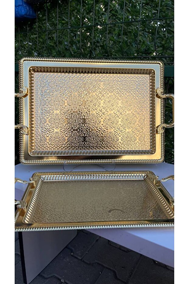 2'Lİ GOLD DALGIÇ TEPSİ - 2