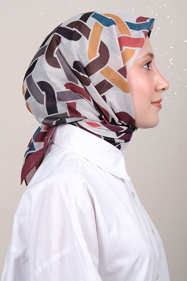 Lux Soft Pamuklu Eşarp 4040-444 - 2