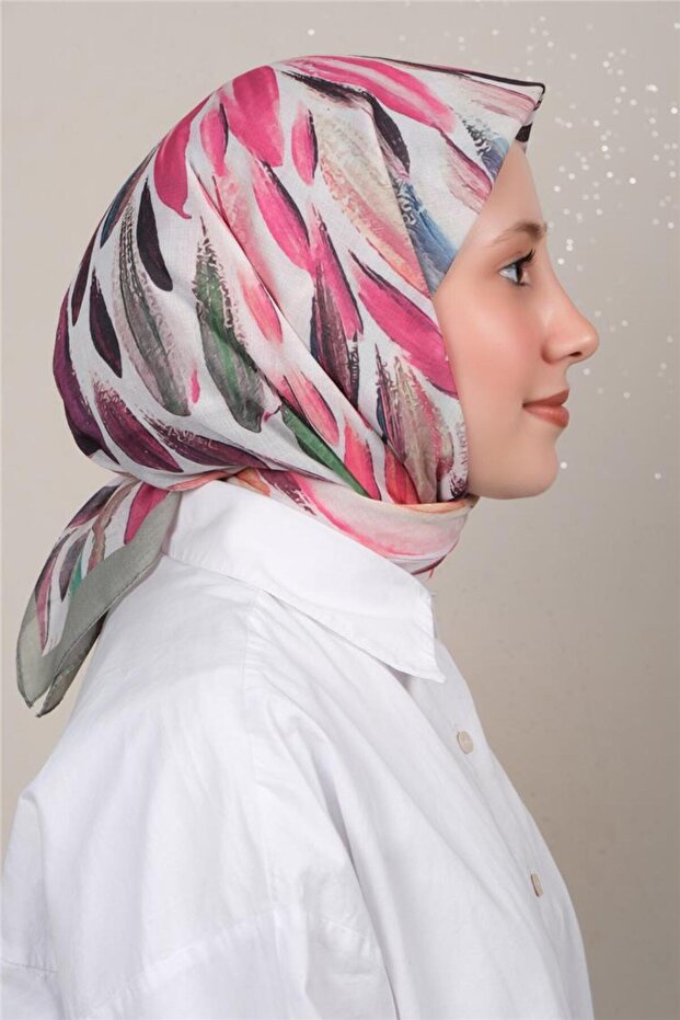 Lux Soft Pamuklu Eşarp 4040-409 - 2