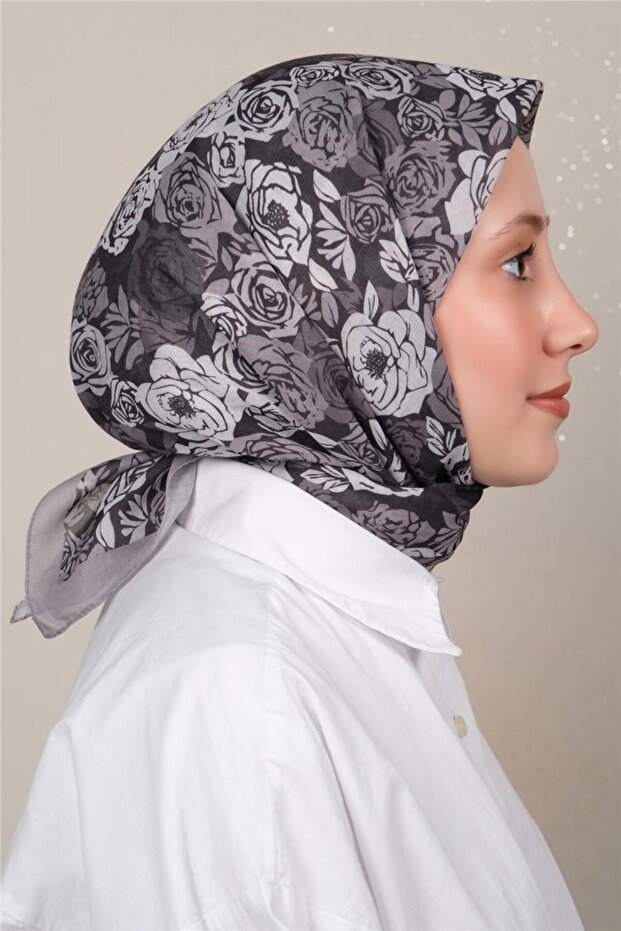 Lux Soft Pamuklu Eşarp 4040-419 - 2