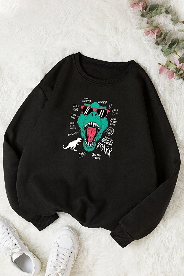 T - Rex Crew Neck Sweatshirt