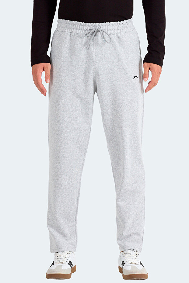 بنطلون رياضي رجالي رمادي اللون من ماركة MAKE - 5