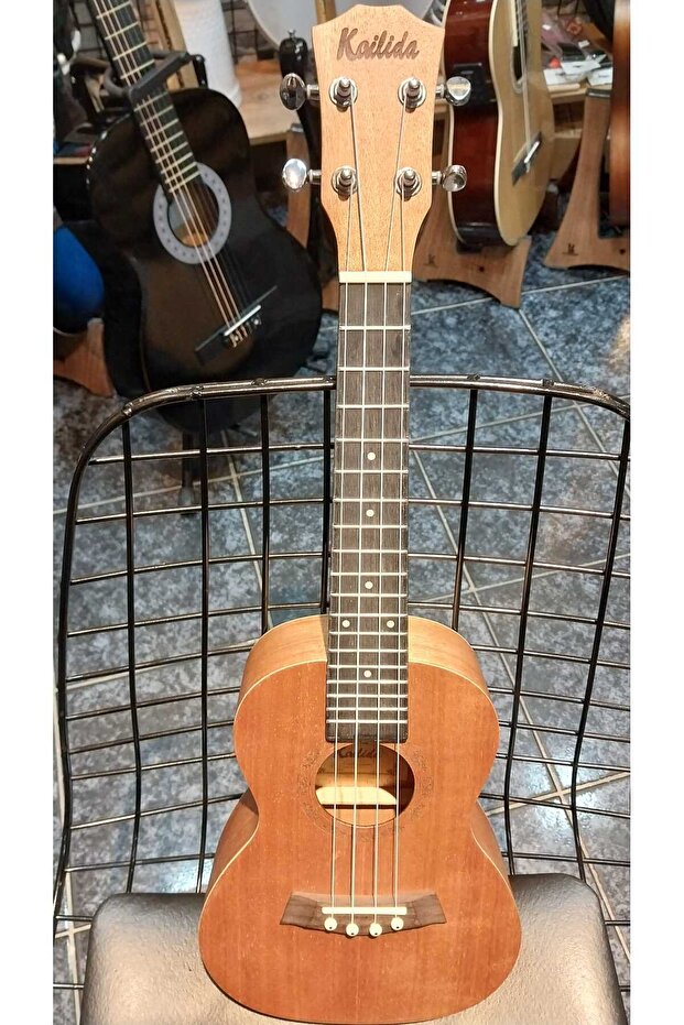 Ukulele Concert with Case and Strap - 4