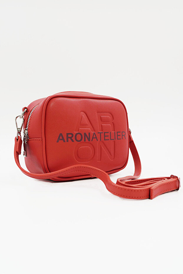 Small Size Crossbody Cross Strap Women's Shoulder Bag Red