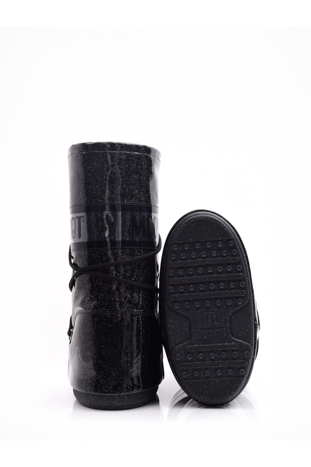İcon Black Glitter Snow Boots - 5