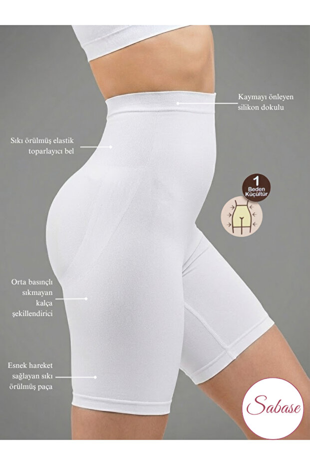 Seamless Silicone Butt and Belly Shaper Hip Firming High Waist Corset