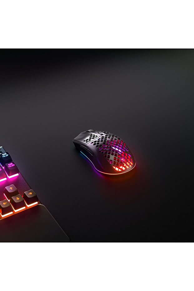 Aerox 3 Wireless - Super Light Gaming Mouse - 18,000 CPI - Black - 2