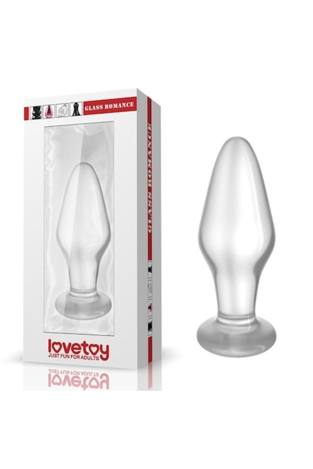 Glass Romance Plug Clear
