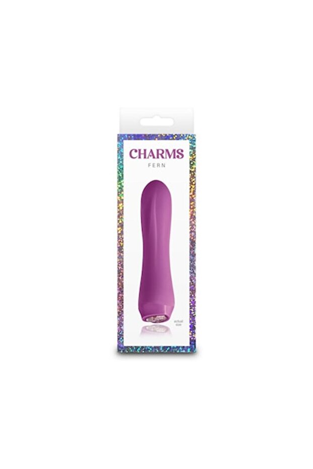 Charms - Fern - Ruby - 1