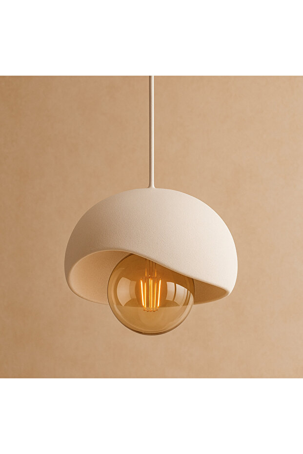 Tekli Sarkıt Avize Rustik E27 Modern Avize Bohem Görünüm - 3