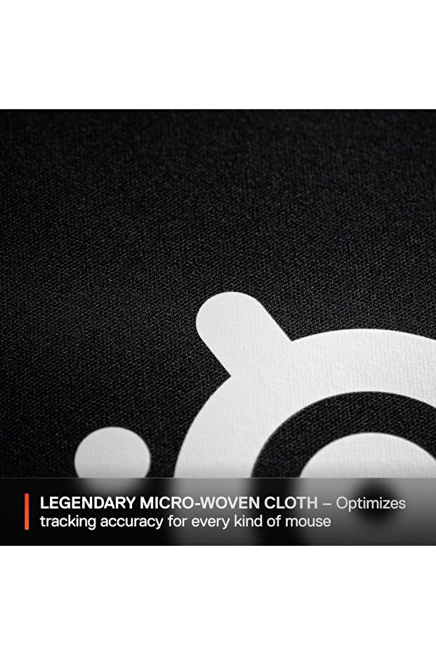 QcK Gaming Surface - Large Cloth - Optimized For Gaming Sensors - 3