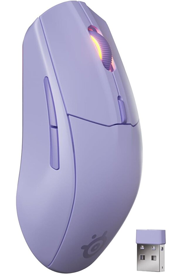 ماوس الألعاب اللاسلكي Rival 3 من الجيل الثاني - لون لافندر - 1