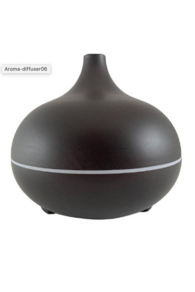 Air Humidifier 300ml LED DARK WOOD Diffuser - 4