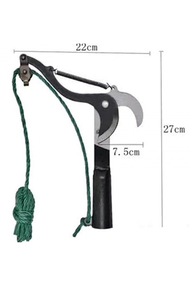 Scissors for cutting branches at height with string - 2