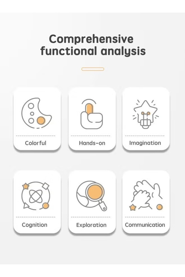 Building Blocks Table Macaron Color Stacking Blocks DIY Assembled Educational Toys with Stool - 8